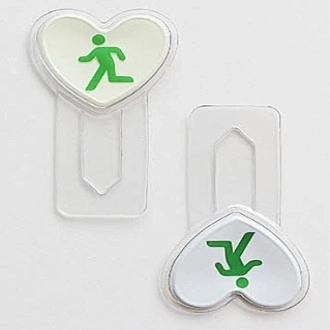 [Upcycle] 렛츠업 싸이클 하트 북마크