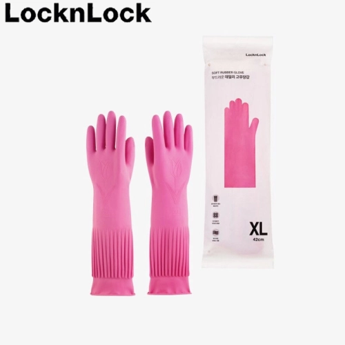 락앤락 데일리 핑크 고무장갑 엑스라지 841 425cm X 110cm