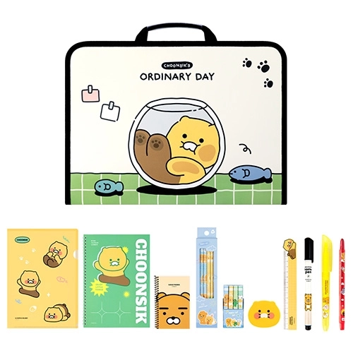 카카오프렌즈 학용품 문구세트9 춘식이세트