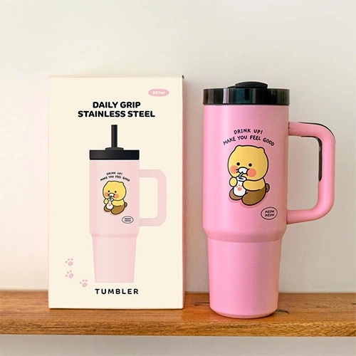 케릭터 데일리 그립 텀블러 887ml