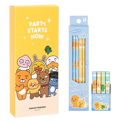 카카오프렌즈 필기구 세트3
