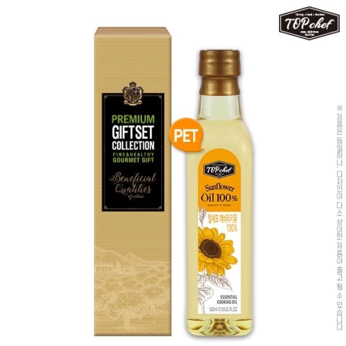DO 탑셰프 PET해바라기유500ml 1개