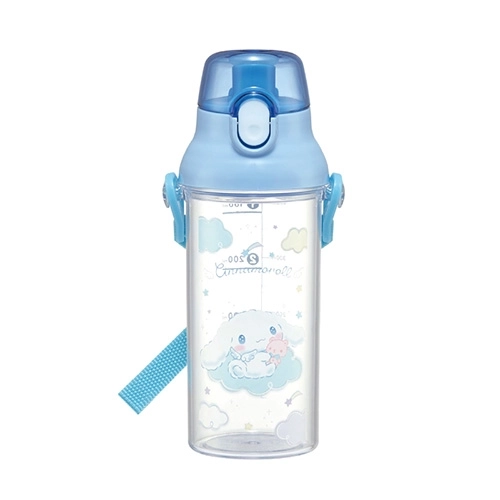 산리오 원터치 클리어 눈금 텀블러 480ML