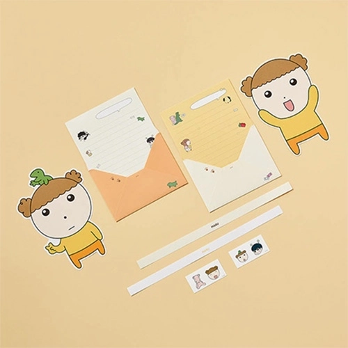 마루는강쥐 모양편지지 세트