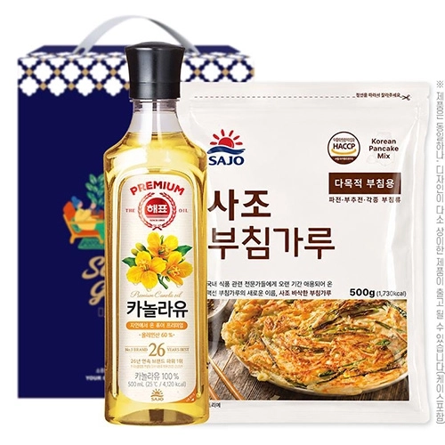 DO 해표카놀라유 사조부침가루500g(2종)