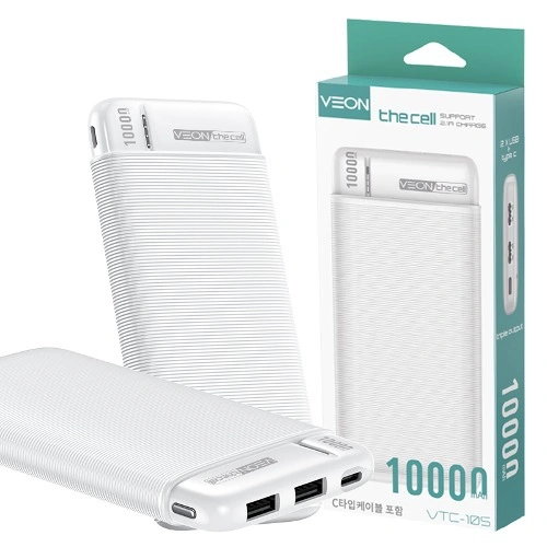 베온 USBx2 2포트 보조배터리 10000mah