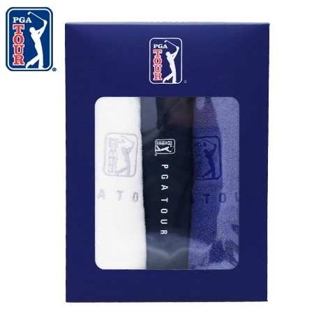 PGA 3단 수동 무지 우산 + 150g 세면타올 2P 세트
