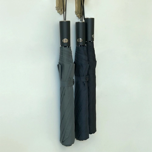 무표 2단 자동 무지 우산 3칼라