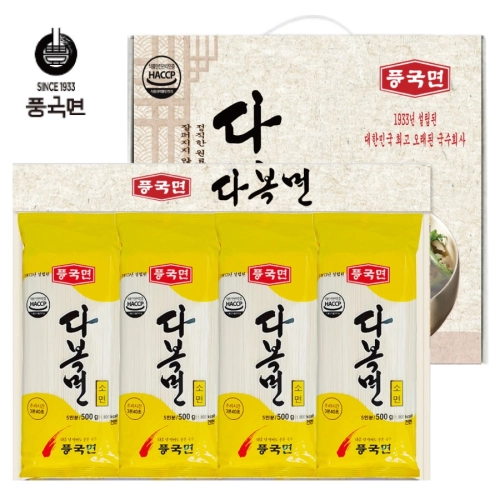 풍국면 다복면 4p 선물세트