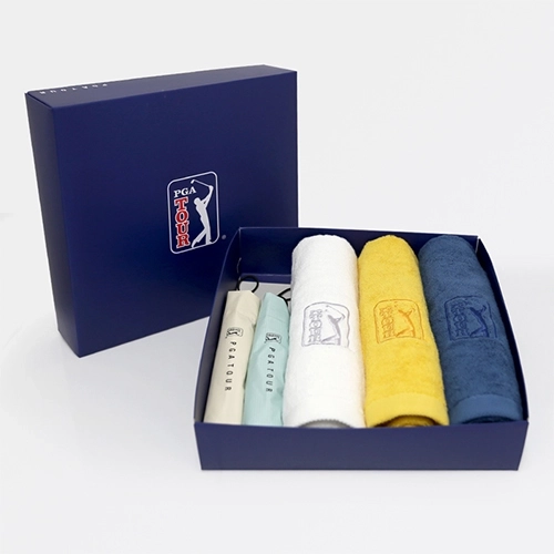 PGA 3단수동 카본 립스탑 암막 우양산 2P+170g 면사타올 3P 세트(미니)