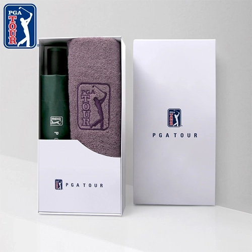 PGA 3단수동 암막 우양산+190g호텔타올세트