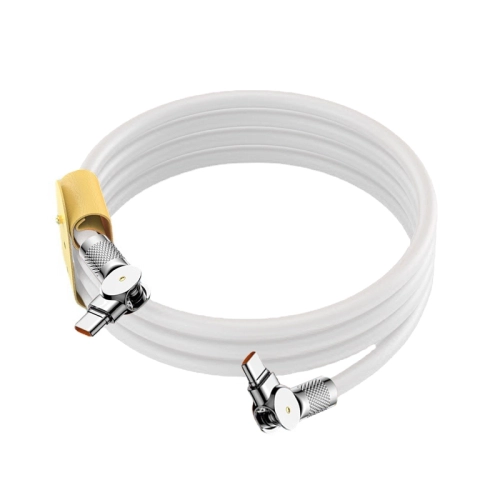 보스위즈 60W 180도 회전 LED 라이트 C to C타입 고속 충전 각도조절 데이터 케이블 2M BOS-CTC260
