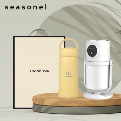 시즈넬 선물세트 디렉션가습기+ [바젤] 핸디 핸들 텀블러 300ml