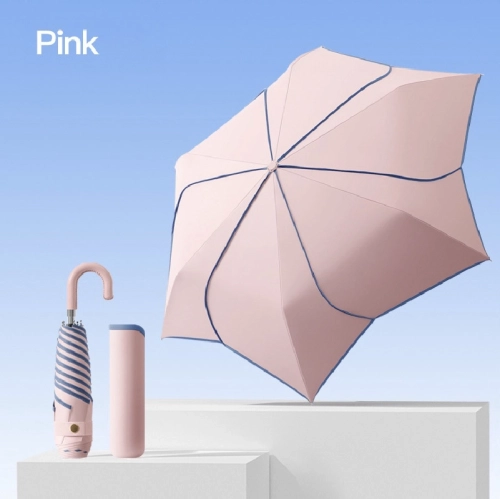 (Blossom) 우아한 꽃잎모양 접이식 양우산 6K 1P