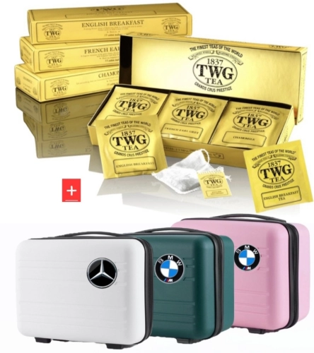 TWG 카모마일 티백 15p+여행용 레디백 캐리어 가방 선물세트