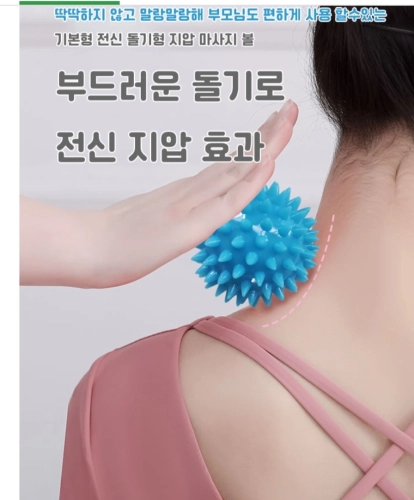 말랑이 전신 지압볼 마사지기 재활운동