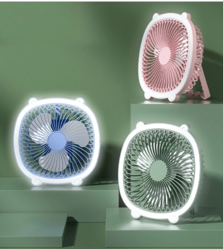 LED 급속 냉각 스탠드 탁상용 선풍기