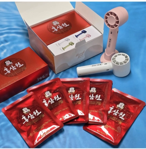 정관장 홍삼원 50ml 5포+쿨 선풍기 선물세트