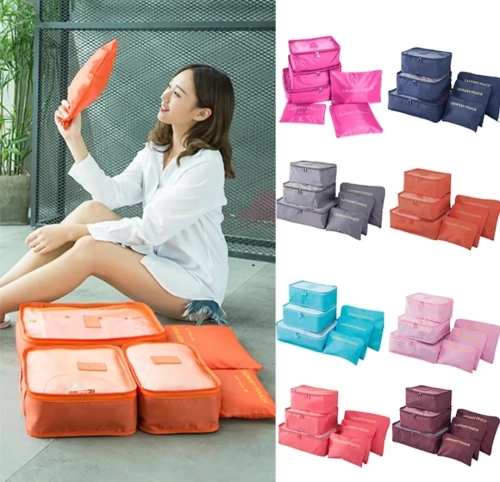여행용파우치 캐리어파우치 멀티파우치 속옷파우치 6종 화장품 파우치 워시백 여행여행용캐리어 가방 화장품가방 판촉 선물 기념 답례품 사은품