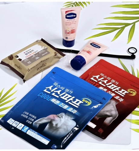 신신파스 5매입 1팩(신신파프5매+티슈10매+바세린 핸드크림 50ml)