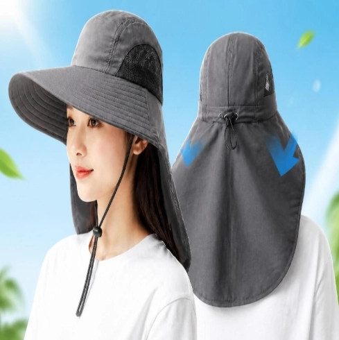 여름 아웃도어 남여공용 자외선 차단 썬바이저 여자버킷햇 굿즈 소량제작
