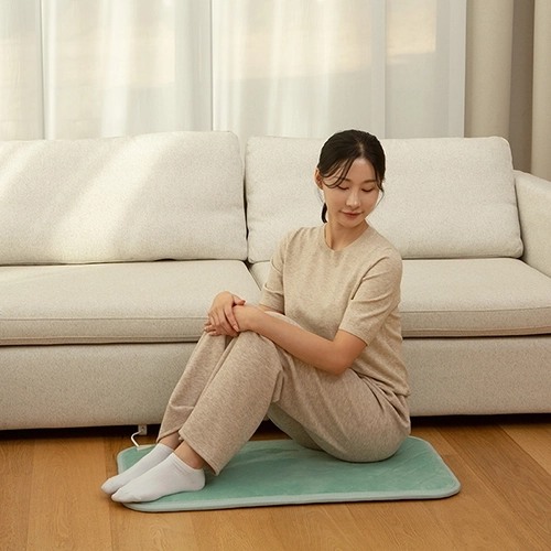 뉴에이커 극세사 벨로아 온열 전기방석 2인용