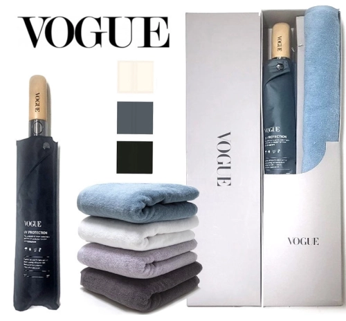 Vogue 3단 자동UV암막+타올170g세트