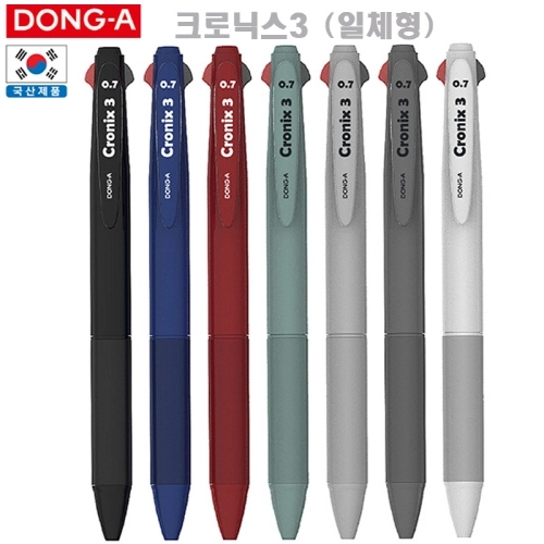 동아 크로닉스 3색 볼펜 CK-98