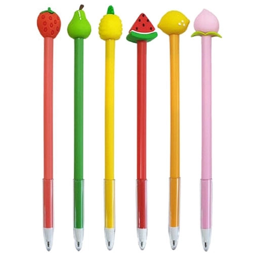 롱볼펜 과일 캐릭터 ABS φ8*189mm