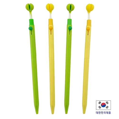 국산 콩나물 니들볼 노크펜 0.7mm