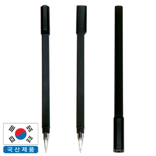 국산 라바 사각 볼펜 0.7mm 145x8mm ABS