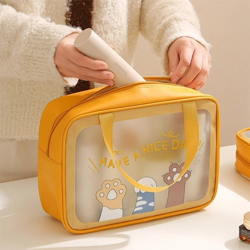 주문제작 PVC 투명 가방 파우치