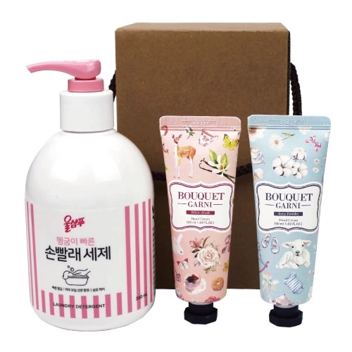울샴푸 손빨래세제 부케가르니 핸드크림 3종세트