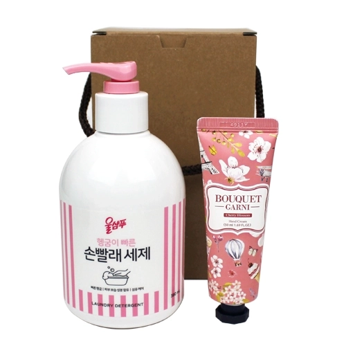 울샴푸 손빨래세제 + 부케가르니 핸드크림 2종세트