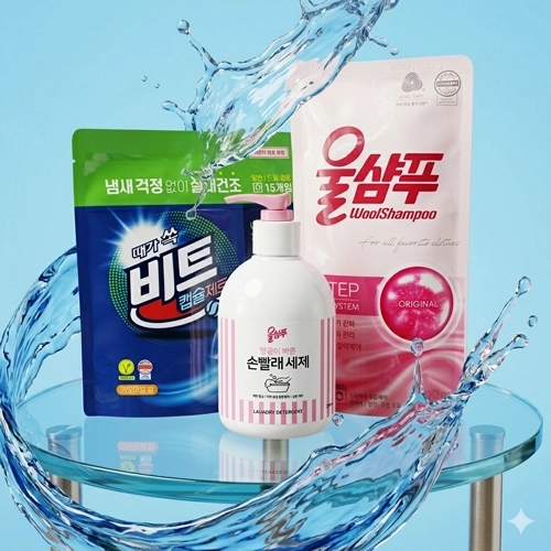 애경 울샴푸 비트 캡슐세제 3종세트