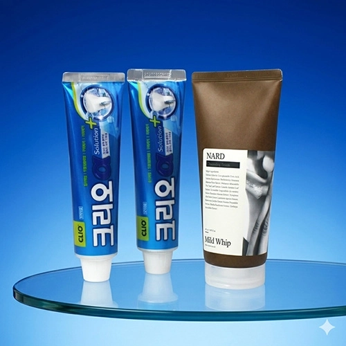 Nard 클렌징폼 180ml + 크리오 알파솔루션 치약 120g 2개