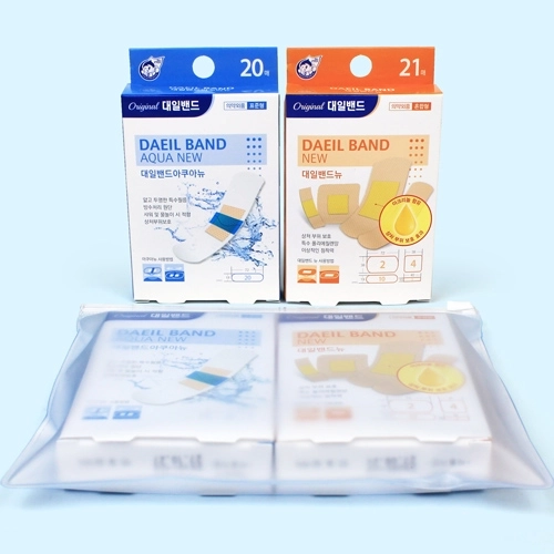 대일밴드 아쿠아뉴 표준 + 대일밴드 뉴 혼합 + 지퍼백