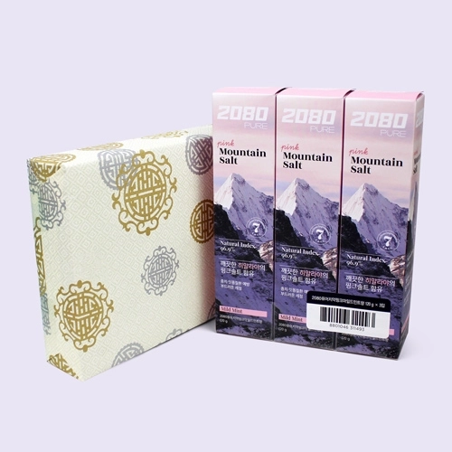 히말라야 핑크 솔트 치약 120g 3P 선물포장