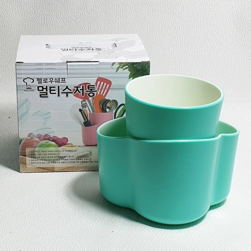 멀티 수저통, 다용도, 고급형, 이태리디자인, 연핑통