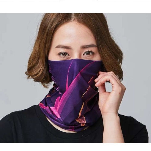 고급형 멀티 스카프, 에어로 멀티 스카프, 에어로 실버, 다용도 스카프