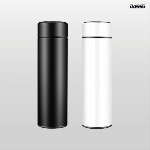 더카인드 스마트 텀블러, LED 온도 표시 텀블러