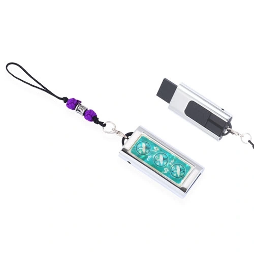 청자상감운학문 자개 USB