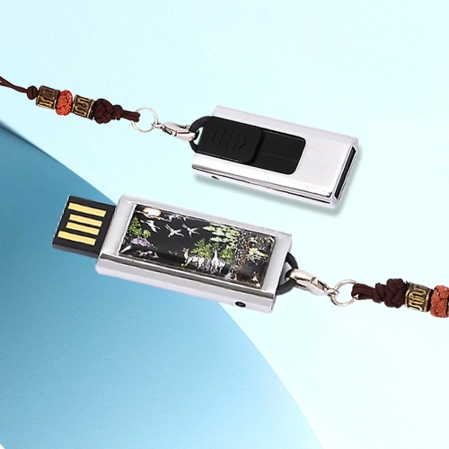채색십장생도 자개 USB