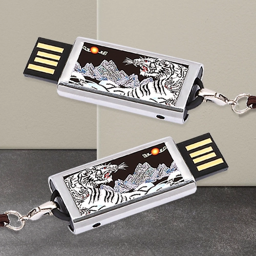 백호 자개 USB