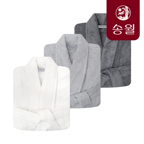 송월 격자 가운