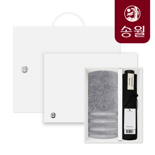 송월 뉴필라라인 X 3단 베이직 수동 우산