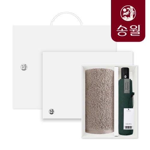 송월 뉴컬러무지 X 3단 베이직 수동 우산