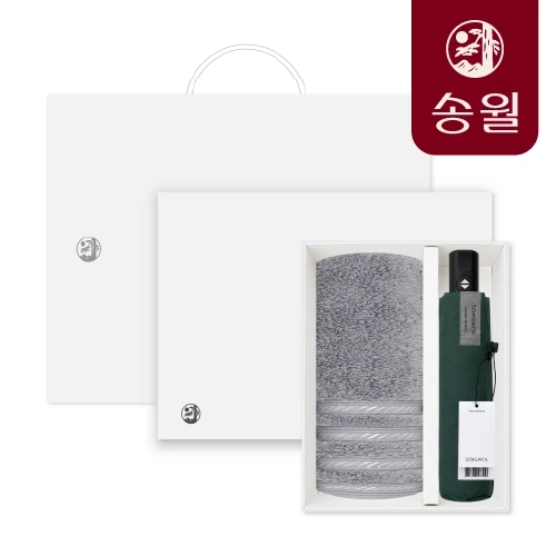 송월 뉴필라라인 X 3단 베이직 수동 우산