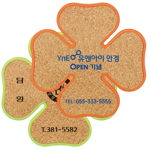 크로바 콜크냄비받침