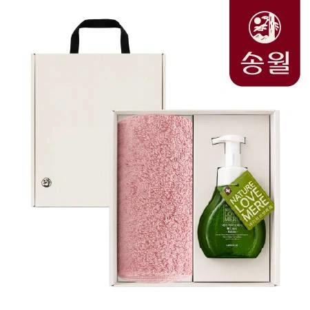 코마40수 180g X 러브메레 핸드워시 세트
